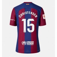 Dámy Fotbalový dres Barcelona Andreas Christensen #15 2023-24 Domácí Krátký Rukáv